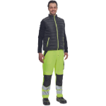 Obrázok z  Cerva MAX VIVO LIGHT Pánska vesta čierna / žltá