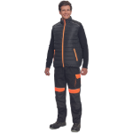 Obrázok z Cerva MAX VIVO LIGHT Pánska vesta čierna / oranžová