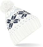 Obrázok z Beechfield B456 Čiapka Fair Isle Snowstar® 