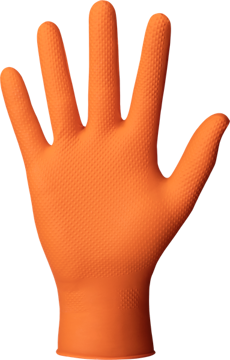 Obrázok z MERCATOR GOGRIP orange jednorázové rukavice