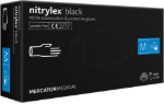 Obrázok z MERCATOR nitrylex® black jednorázové rukavice