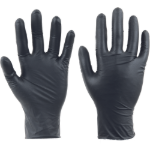 Obrázok z Cerva SPOONBILL BLACK Pracovné jednorázové rukavice