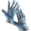 Obrázok z Cerva DUCK BLUE HG Pracovné jednorazové rukavice na zavesenie 