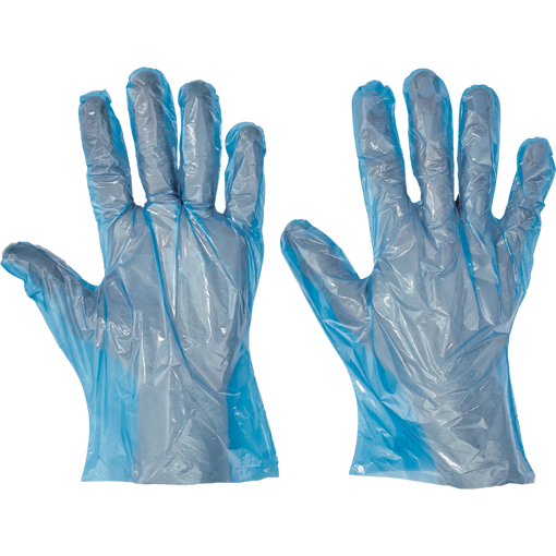 Obrázok z Cerva DUCK BLUE HG Pracovné jednorazové rukavice na zavesenie 