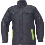 Obrázok z  Cerva MAX VIVO Pánska zimná bunda čierno / žltá