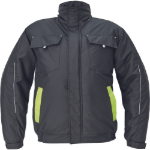 Obrázok z Cerva MAX VIVO Pánska pilot bunda čierno / žltá