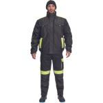 Obrázok z Cerva MAX VIVO Pánska pilot bunda čierno / žltá