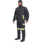 Obrázok z Cerva MAX VIVO Pánska pilot bunda čierno / žltá