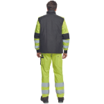 Obrázok z Cerva MAX VIVO Pánska zimná vesta čierno / žltá