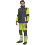 Obrázok z Cerva MAX VIVO Pánska zimná vesta čierno / žltá