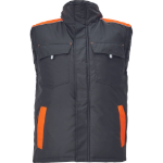 Obrázok z  Cerva MAX VIVO Pánska zimná vesta čierno / oranžová