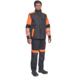 Obrázok z  Cerva MAX VIVO Pánska zimná vesta čierno / oranžová