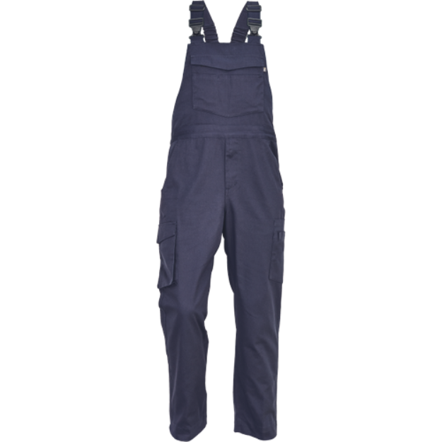 Obrázok z Cerva TELDE Pracovné nohavice s trakmi navy