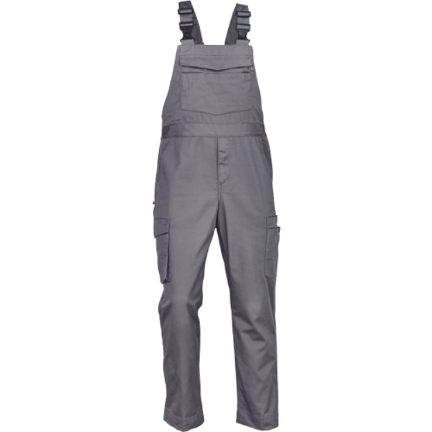 Obrázok z Cerva TELDE Pracovné nohavice s trakmi šedé