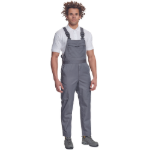 Obrázok z Cerva TELDE Pracovné nohavice s trakmi šedé
