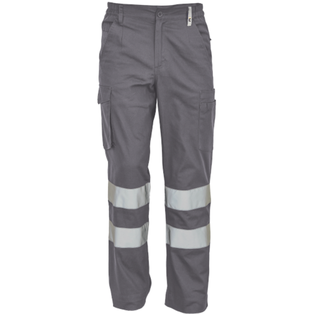 Obrázok z Cerva HUELVA RFLX Pracovné nohavice do pása šedé