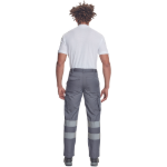 Obrázok z Cerva HUELVA RFLX Pracovné nohavice do pása šedé