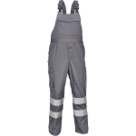 Obrázok z Cerva BADAJOZ RFLX Pracovné nohavice s trakmi šedé