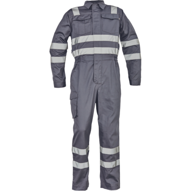Obrázok z Cerva ZAMORA RFLX Pracovná kombinéza šedá