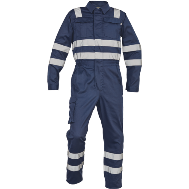 Obrázok z Cerva ZAMORA RFLX Pracovná kombinéza navy