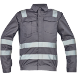 Obrázok z Cerva GETACHE RFLX Pracovná bunda šedá