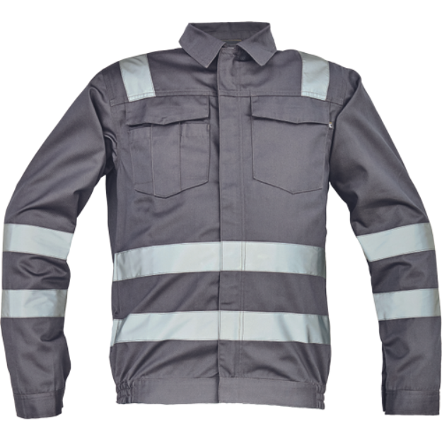 Obrázok z Cerva GETACHE RFLX Pracovná bunda šedá