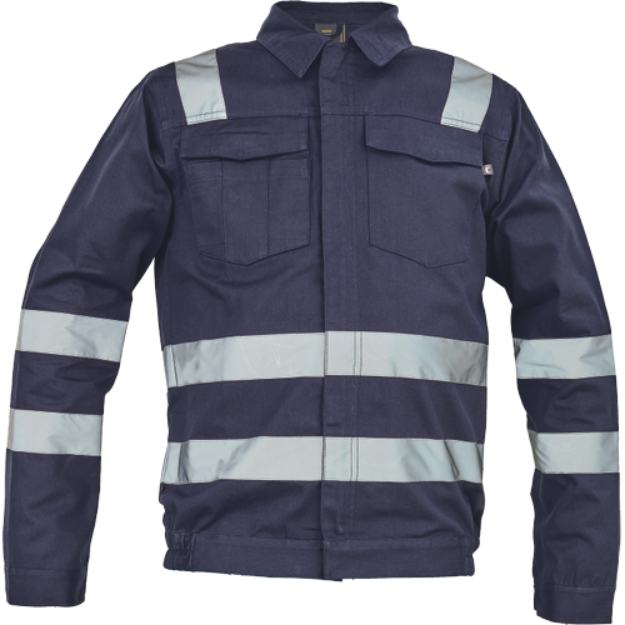 Obrázok z Cerva GETACHE RFLX Pracovná bunda navy