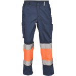 Obrázok z Cerva BILBAO HV Pracovné nohavice navy / oranžové