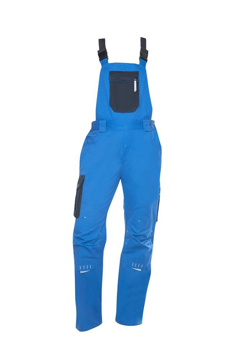 Obrázok z ARDON®4TECH Dámske pracovné nohavice s trakmi modro-čierne