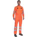 Obrázok z Cerva GANDIA HV Pracovné nohavice s trakmi oranžové