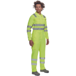 Obrázok z Cerva PATERNA HV Pracovná kombinéza žltá