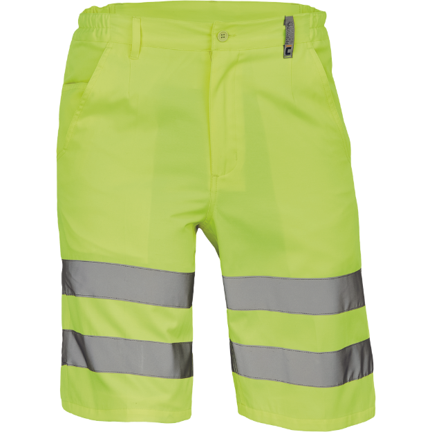 Obrázok z Cerva FERROL HV Pracovné šortky žlté