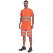 Obrázok z Cerva FERROL HV Pracovné šortky oranžové