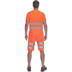 Obrázok z Cerva FERROL HV Pracovné šortky oranžové