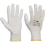Obrázok z FF BUNTING WHITE LIGHT HS-04-003 Pracovné rukavice biele