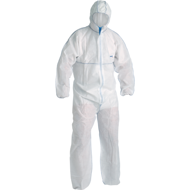 Obrázok z Cerva CHEMSAFE MS1 overal biela 