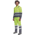 Obrázok z Cerva VALENCIA HV Pracovná bunda žlto / šedá