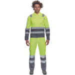 Obrázok z Cerva VALENCIA HV Pracovná bunda žlto / šedá