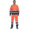 Obrázok z Cerva VALENCIA HV Pracovná bunda oranžová / navy
