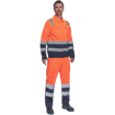 Obrázok z Cerva VALENCIA HV Pracovná bunda oranžová / navy