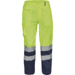 Obrázok z Cerva BURGOS HV Pracovné nohavice do pása žlté / navy