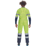 Obrázok z Cerva LORCA HV Pracovné nohavice s trakmi žlté / navy