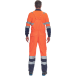 Obrázok z Cerva LORCA HV Pracovné nohavice s trakmi oranžové / navy