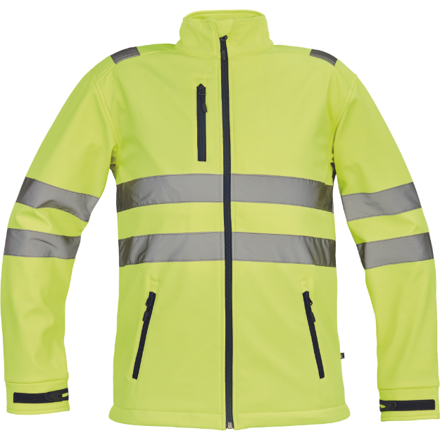 Obrázok z Cerva MURCIA HV Pánska softshellová bunda žltá