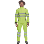 Obrázok z Cerva MURCIA HV Pánska softshellová bunda žltá