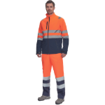 Obrázok z Cerva GRANADA HV Pánska softshellová bunda oranžová / navy