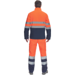 Obrázok z Cerva GRANADA HV Pánska softshellová bunda oranžová / navy