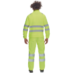 Obrázok z Cerva ALMERIA HV Pánska fleecová mikina žltá