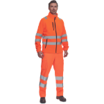 Obrázok z Cerva ALMERIA HV Pánska fleecová mikina oranžová