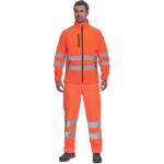 Obrázok z Cerva ALMERIA HV Pánska fleecová mikina oranžová